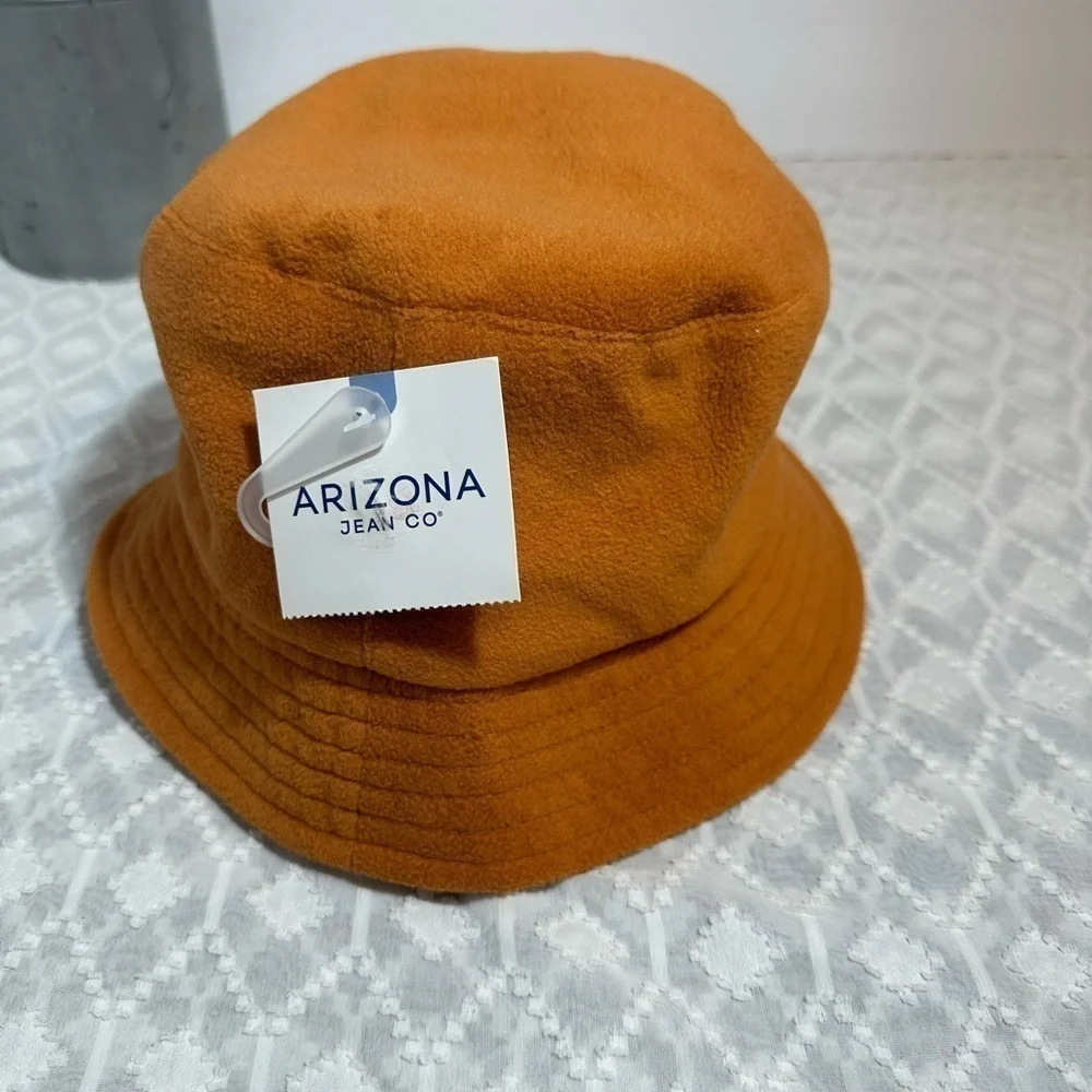 NWT, Arizona Jeans Company Orange “Amber Brown” Hat, One Size